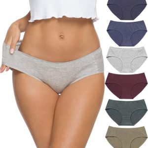 Cotton Bikini Women's Breathable Panties Seamless Comfort Underwear